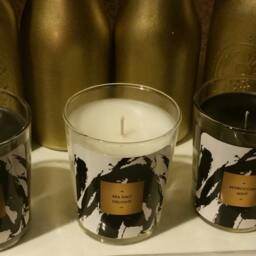 Scented Candles in Reusable Glass Containers - thumbnail 2