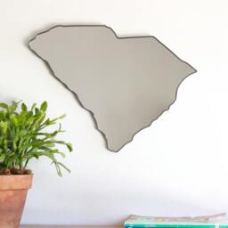 South Carolina Mirror/Wall State Outline Silhouette Sc Charleston Columbia Shape Art - thumbnail 2