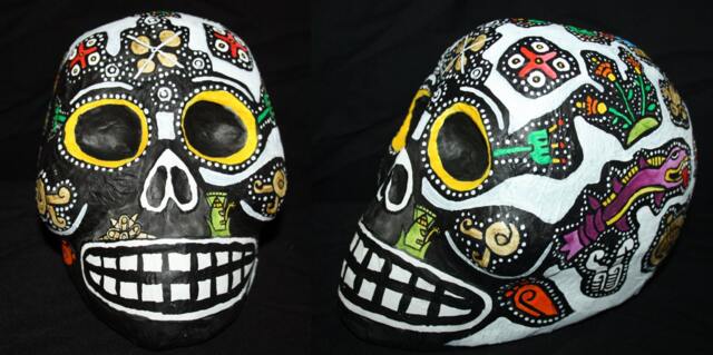 Sacred Corn Mexican Skull - image 1