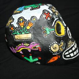 Sacred Corn Mexican Skull - thumbnail 3