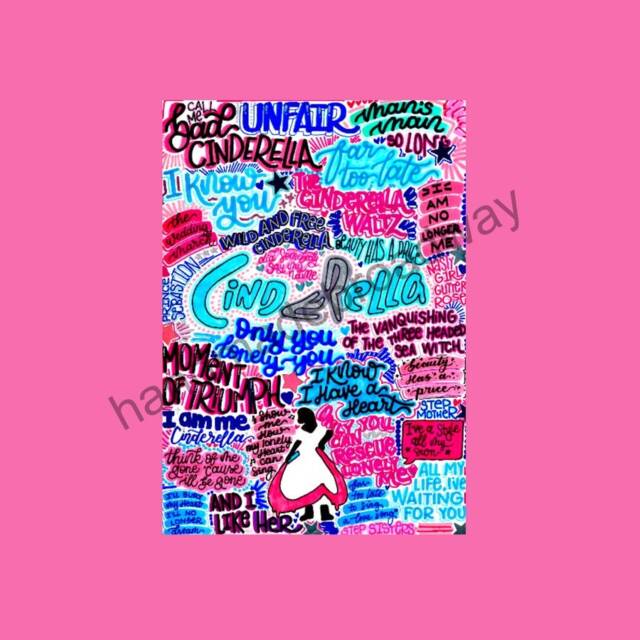 Alw Cinderella - Musical Theatre Poster, Broadway Wall Art, Lover Gift, Music Home Decor - image 1