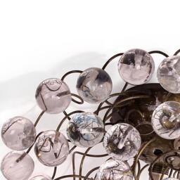 Ceiling Mount Light With Clear Transparent Bubbles For Bathroom, Hall Entrance Or Room - thumbnail 2