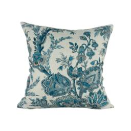 Gp & J Baker - Jewel Indienne Blue/Sand Stunning Cushion Cover Home Decor Throw Pillow - thumbnail 2