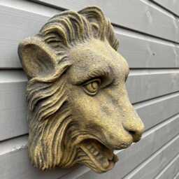 Nemean Lion Head Fountain Mask Wall Plaque - thumbnail 4