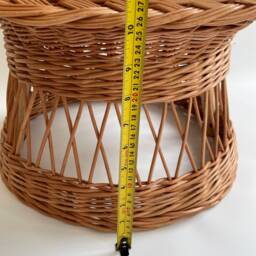 Wicker Table Set, + 2 Chairs, Kids Child Wicker Furniture, Rattan Table, Chair, Nursery Garden Furniture - thumbnail 4