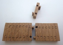 Small Oak Bar-Grid Jigsaw Puzzle