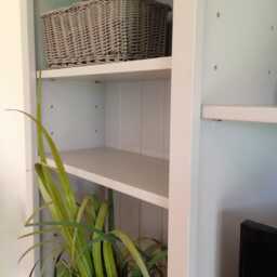 7Ft Media Wall Unit - Painted Any Farrow & Ball Colour Bespoke Tv Space Sizing Large Living Room Cabinet - thumbnail 2