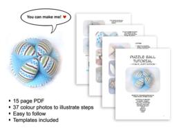 PDF Medium Puzzle Ball Tutorial - 9 Inch, Soft Edition
