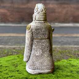 Stone Chinese Man Sculpture Concrete Statue Outdoor Wise Emperor Decoration Zen Garden Ornament Japanese Figurine Asian Decor Yard Art - thumbnail 4