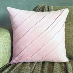"Euro Pillow Cover Pink Handmade 24""x24""/26""x26" - thumbnail 3