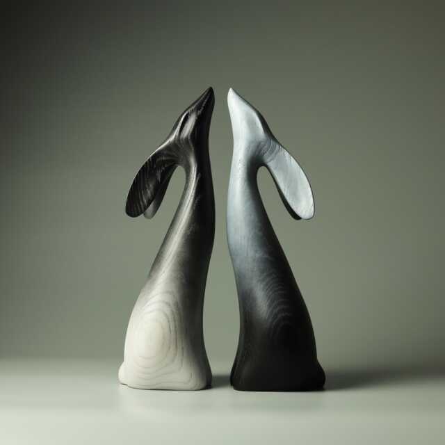 Love Rabbits Sculpture - Big(Rb1+2 - image 1