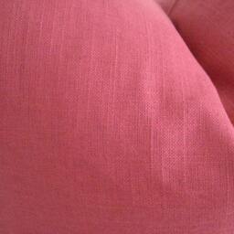 Both Sides -Linen-Throw & Lumbars -Decorative Designer Pillow -Berry Red Throw /Toss/Lumbarpillow - thumbnail 4