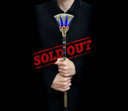 Lotus Flower Was Sceptre Ebony, Brass, Gold Osiris Staff