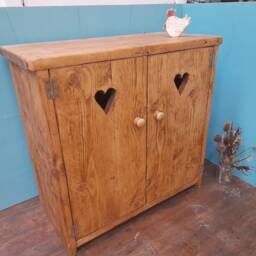 Handmade Sideboard Kitchen Unit Storage Cupboard Cabinet Rustic Reclaimed Wood Dresser Bathroom Washstand - thumbnail 4