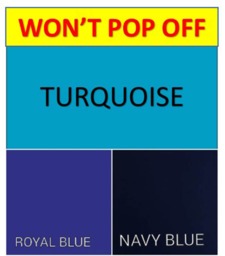 Won't Pop Off Sheets For Queen Deep Pocket, Adjustable, Regular, Pillow Top, Turquoise, Royal Blue, Navy Blue - thumbnail 1
