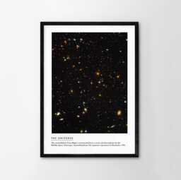 Space Poster Print Art Home Wall Decor Monochrome Contemporary Modern Apollo Moonwalk Earthrise Rockets Blast Off Black & White 12 Options - thumbnail 1
