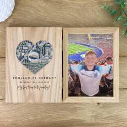 Personalised Heart Map Photo Frame - Location Keepsake Gift - thumbnail 3