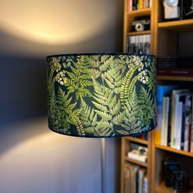 Celina Digby Luxury Super Soft Touch Velvet Lampshade - Available For Ceiling Light, Standard Lamp Or Table Ferns - image 1