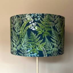 Celina Digby Luxury Super Soft Touch Velvet Lampshade - Available For Ceiling Light, Standard Lamp Or Table Ferns - thumbnail 3