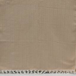 "Beige Blanket, Throw Blanket, Bed Rug, Peshtemal Cover, Bed Cover, Turkish 100% Cotton Throw, 75""x89" - thumbnail 4