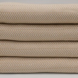 "Beige Blanket, Throw Blanket, Bed Rug, Peshtemal Cover, Bed Cover, Turkish 100% Cotton Throw, 75""x89" - thumbnail 3