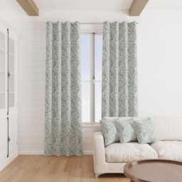 Custom Made William Morris Willow Bough Pebble Blackout/Lining Curtains Pinch /Triple/Double Pleat - thumbnail 2