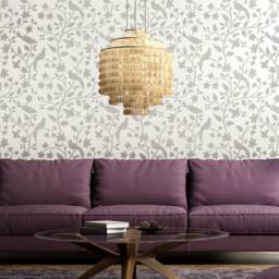 Birds On A Vine Stencil - Large Wall Stencil Easy To Use Wall Stencils For A Quick Room Update Instead Of Wallpaper Or Decals - thumbnail 2