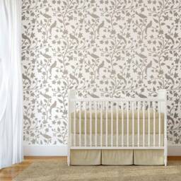 Birds On A Vine Stencil - Large Wall Stencil Easy To Use Wall Stencils For A Quick Room Update Instead Of Wallpaper Or Decals - thumbnail 3