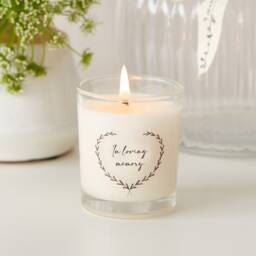 In Loving Memory Votive Candle - Sympathy Gift With Bag & Card - thumbnail 2