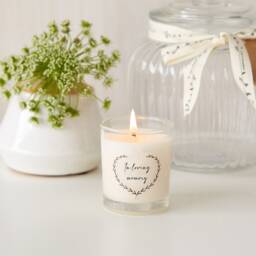 In Loving Memory Votive Candle - Sympathy Gift With Bag & Card - thumbnail 3
