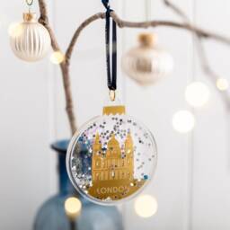London Shaker Christmas Bauble - thumbnail 2
