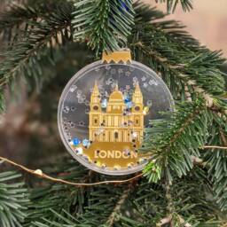 London Shaker Christmas Bauble - thumbnail 3