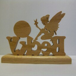 Fantasy Fairy Desk Clock, Customize With Name - thumbnail 3