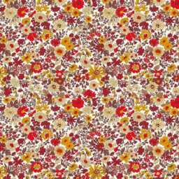 Floral Liberty Brown Crib Sheet Neutral Baby Bedding - thumbnail 2