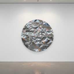 Reflective Art, Mirror Wall Sculpture - Distorted Mirror, Metal Wall Artwork, Mirror Sculpture. Stainless Steel, Decor, Art - thumbnail 2