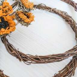 2 Handmade Willow Hoop Wreath Frames Base Rustic Home Decor Easter Holiday Craft Supplies Florist Rings Diy Holiday - thumbnail 2