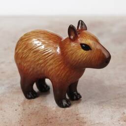 Capybara - Handmade Animal Figurine - thumbnail 4