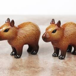 Capybara - Handmade Animal Figurine - thumbnail 2