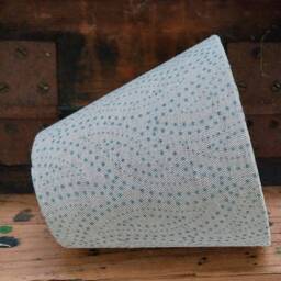 Blue Twirl Linen Candle Clip For Wall Lights Chandeliers - thumbnail 3