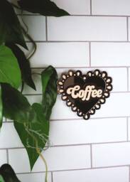 I Heart Coffee Mirror - thumbnail 1