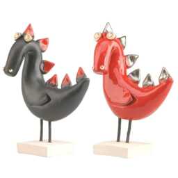 Quirky Fantasy Dragon With Spiky Back - Various Colours - thumbnail 4