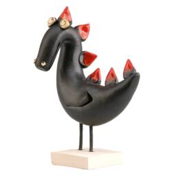 Quirky Fantasy Dragon With Spiky Back - Various Colours - thumbnail 2