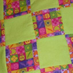 "40% Off Skully Themed Baby Quilt & Pillow Set, Crib Size, 37"" X 48" - thumbnail 3