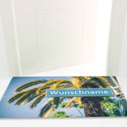 "Doormat With Name, Personal ""Hollywood" - thumbnail 2