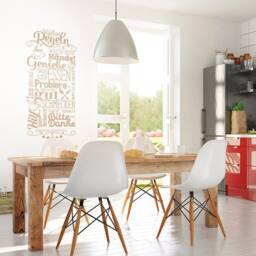 Wall Sticker Kitchen Rules For Dining Room Restaurant Bon Appetit Wall Decoration Ws21K