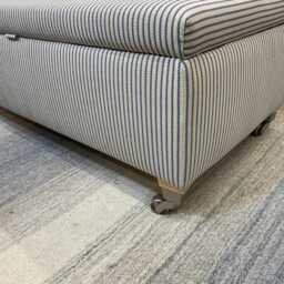 Custom Fabric Storage Ottoman Coffee Table Footstool - Florence - thumbnail 4