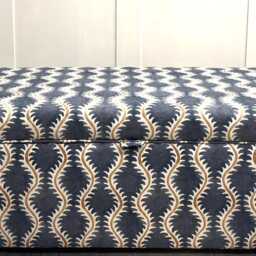 Custom Fabric Storage Ottoman Coffee Table Footstool - Florence - thumbnail 3