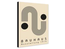 Bauhaus S-Lines Wall Art - Wrapped Frame Canvas Rolled Photo/Poster Print - thumbnail 1