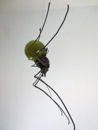 Forest Green Sun Catcher Window Spider Hanging Art, Made To Order - thumbnail 1
