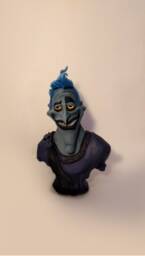 Hercules - Hades. Handmade Polymer Clay Action Figure. Unique Collectible - thumbnail 1